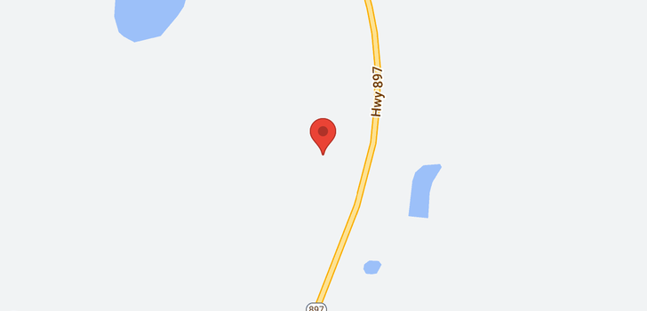 map of Hwy 897 TWP RD 592